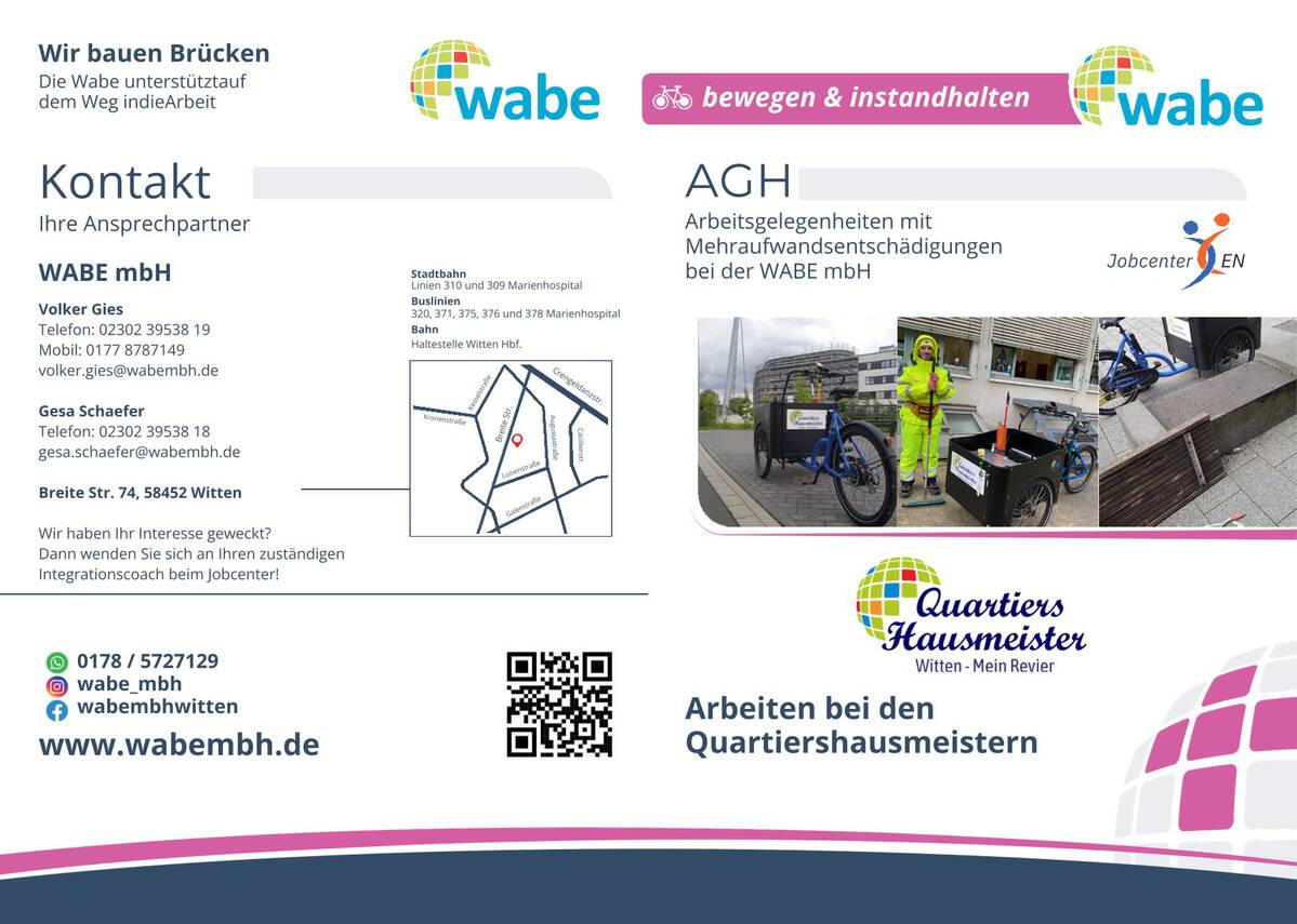 Flyer AGH Quartiershausmeister