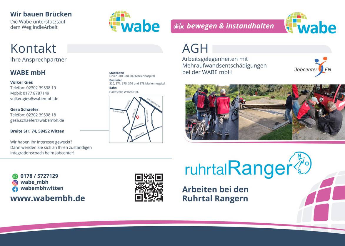 Arbeiten bei den Ruhrtal Rangern